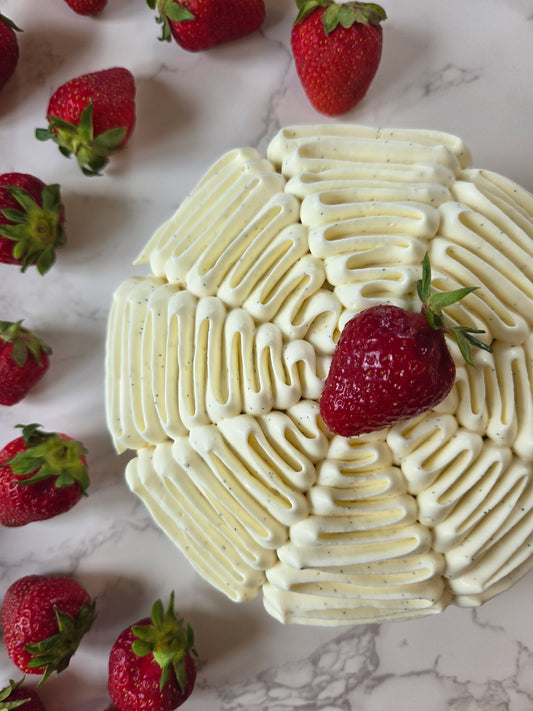 Pavlova aux fraises