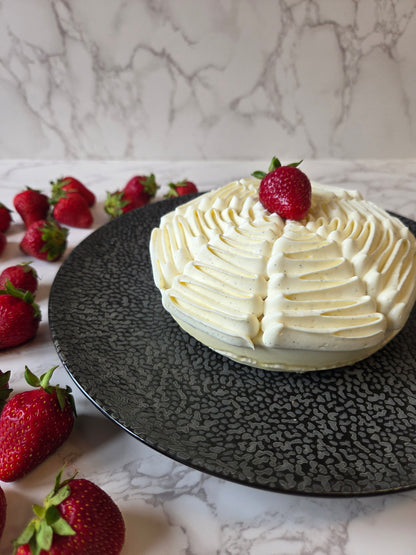 Pavlova aux fraises