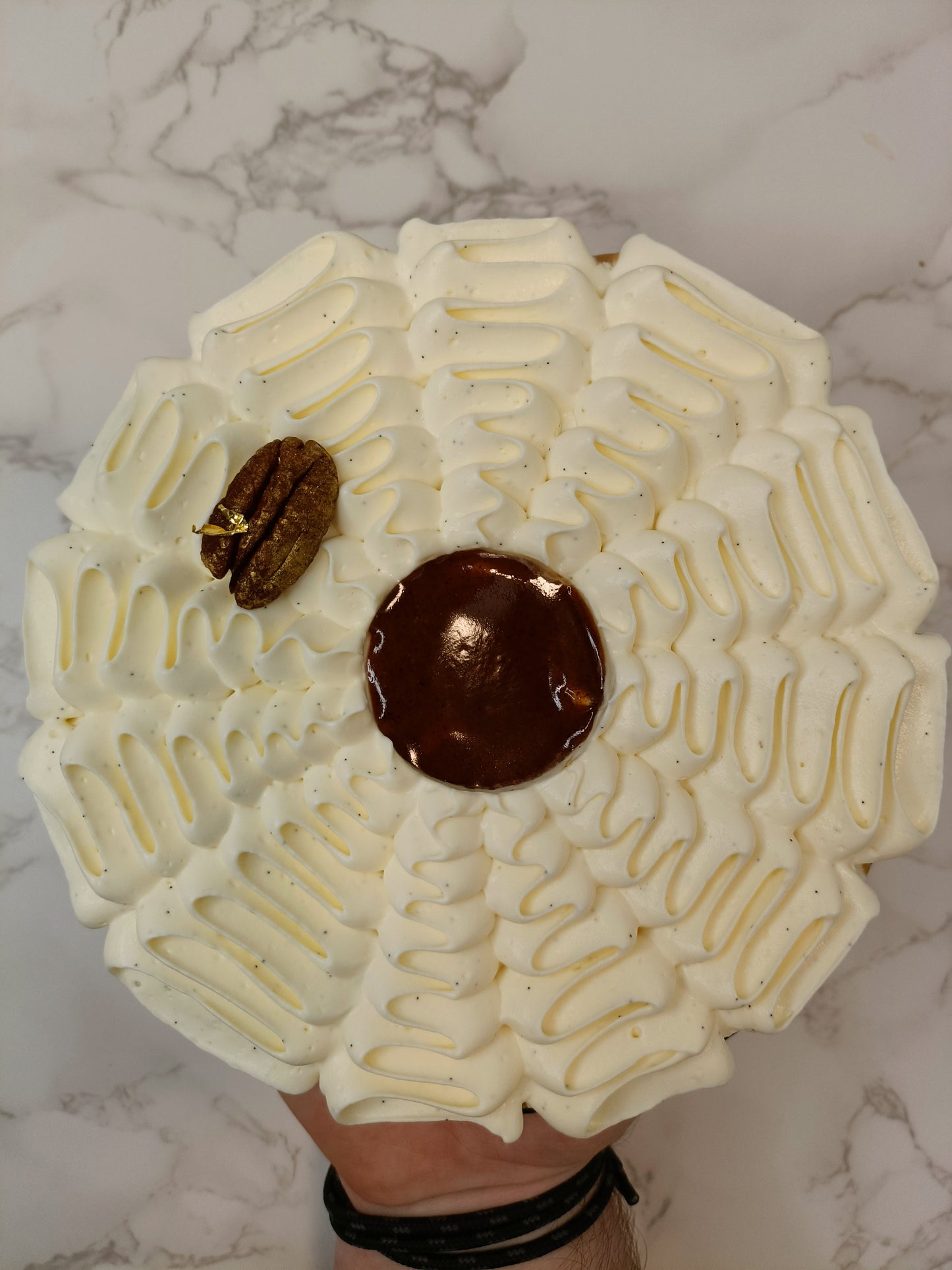 Tarte vanille-pécan