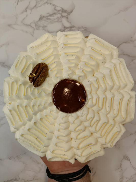 Tarte vanille-pécan