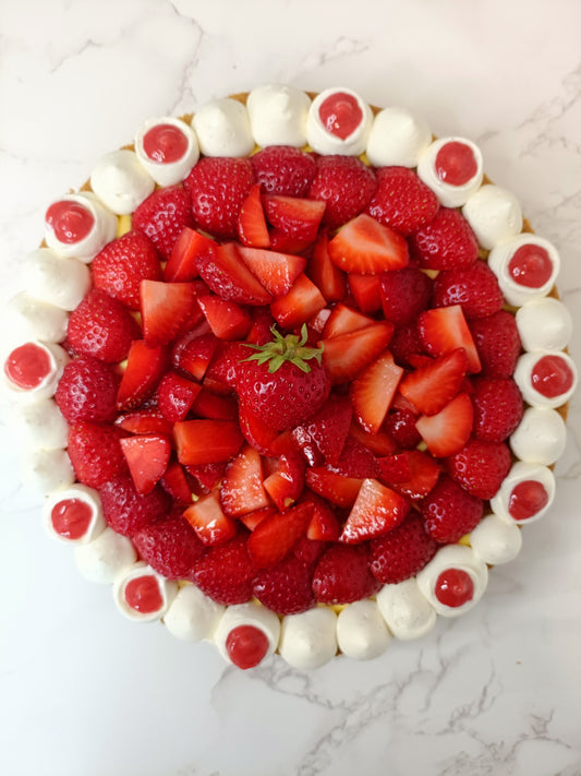 Tarte aux fraises
