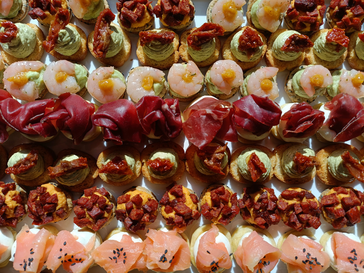 Assortiment d'amuse-bouche