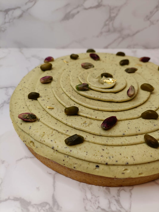 Tarte à la pistache de Bronte DOP
