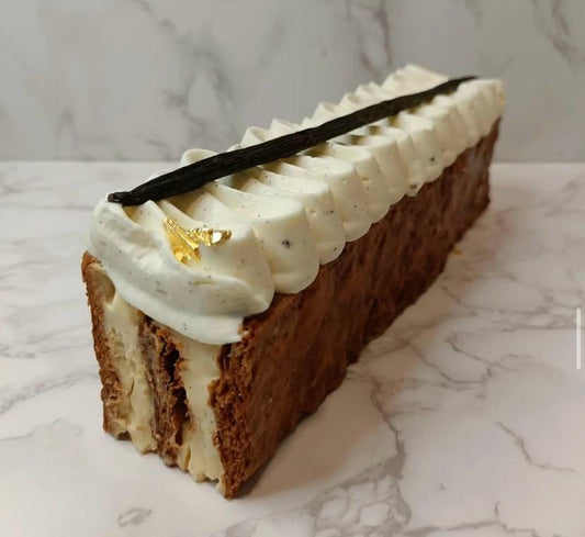 Mille-feuilles vanille-caramel