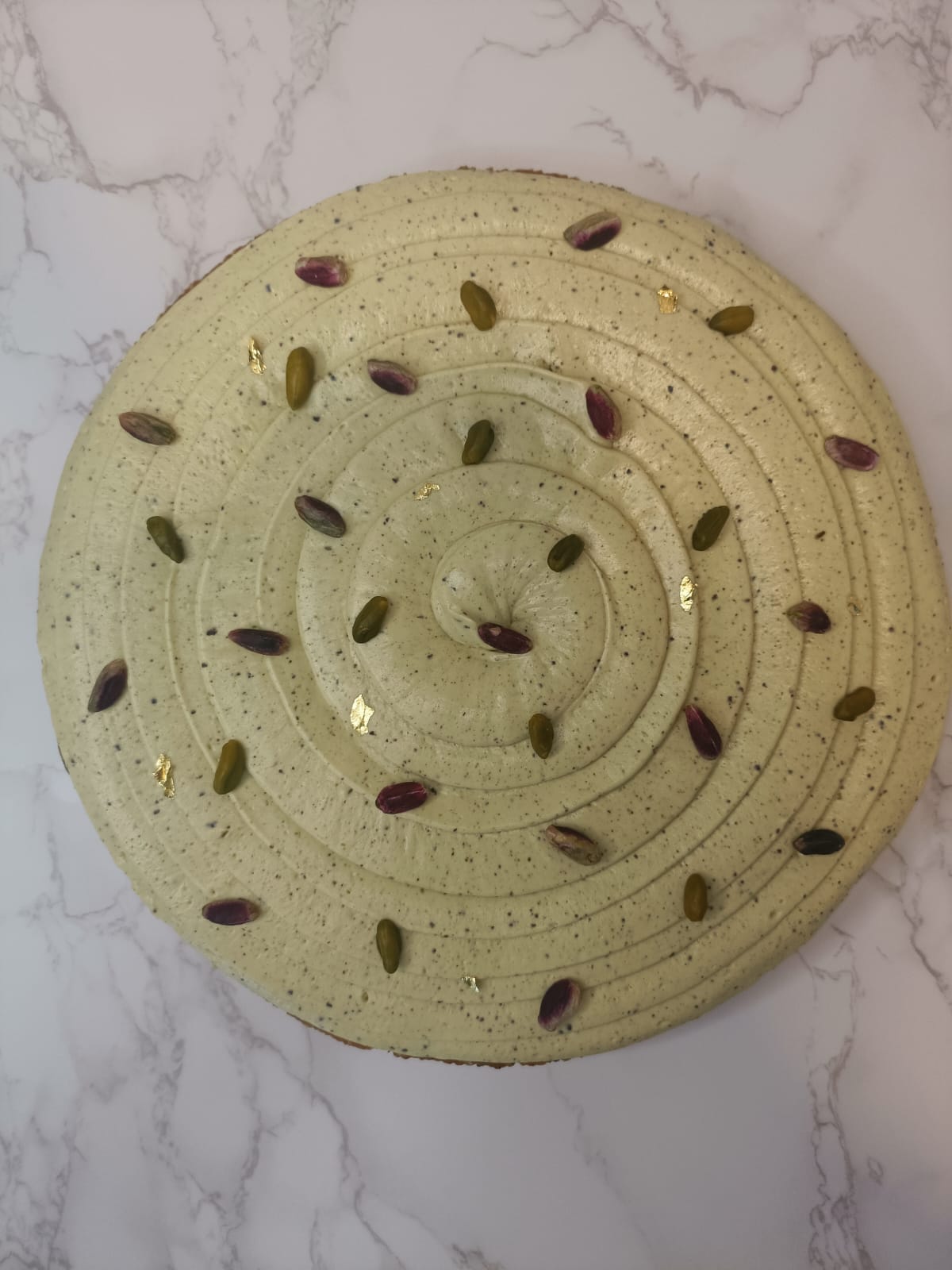 Tarte à la pistache de Bronte DOP